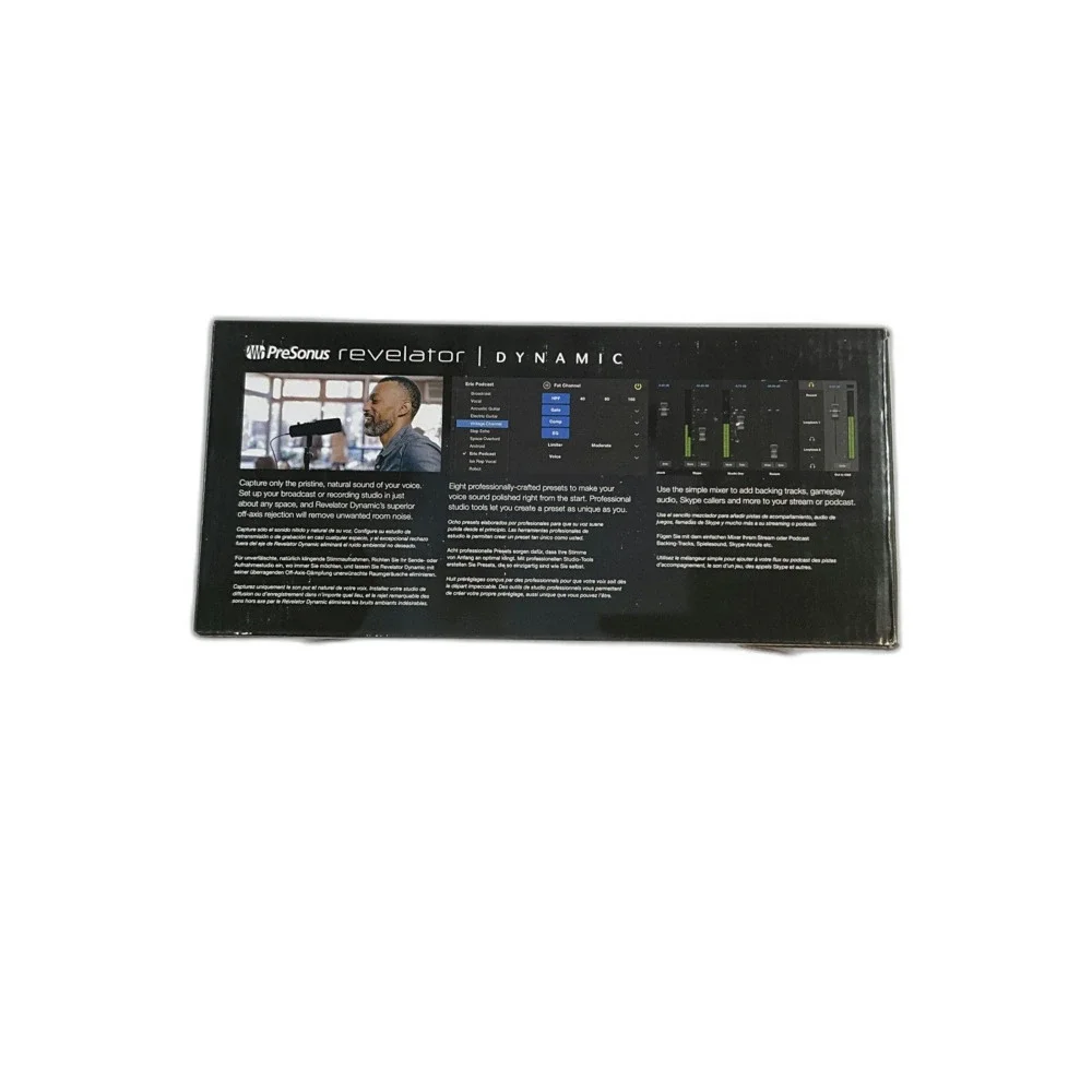 PreSonus Revelator Dynamic USB Microphone - Slightly damaged box